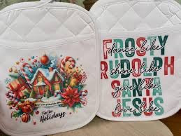 Embroidered Pot Holders