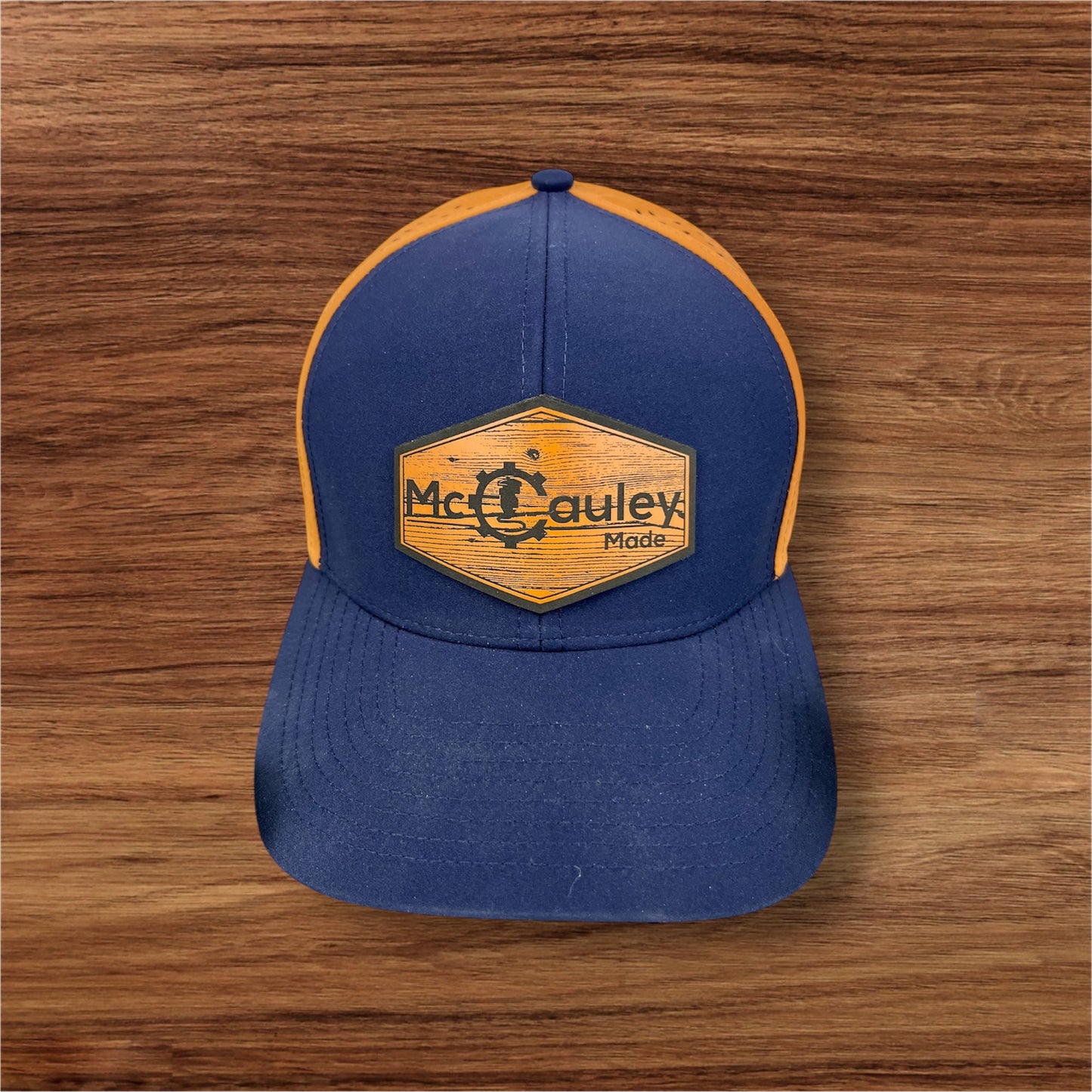 Custom Made Hats with Laser Engraved Patches